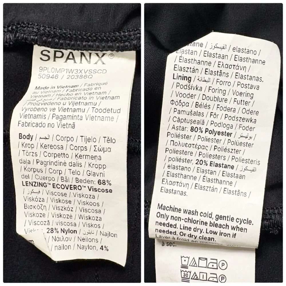 Spanx SPANXsupersmooth PerfectFit Ponte Kick Flare Pant in Classic Black‎